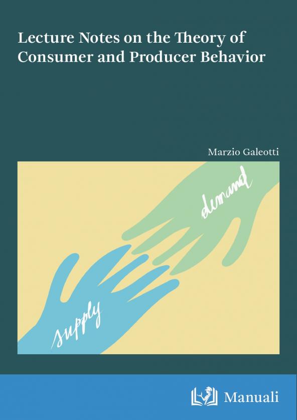 Bookcover with title, author and a picture of two hands moving closer; one of them represents the "supply" and the other the "demand" 
