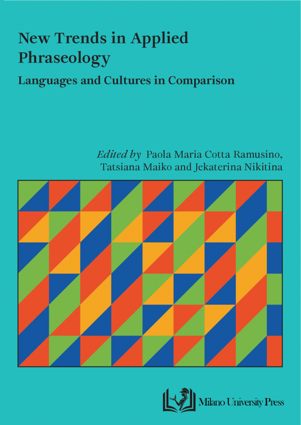 Bookcover of the publication edited by Cotta Ramusino, Maiko and Nikitina